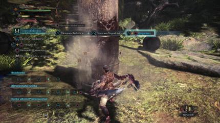 Monster Hunter World - Doppelklingen - Mit dem Klingentanz im Dämonen-Modus richtet ihr heftigen Schaden an.
