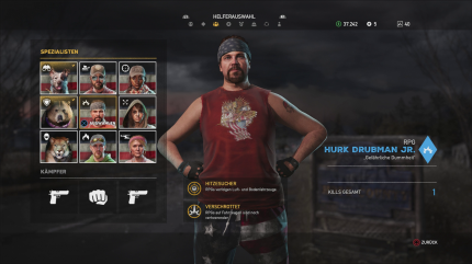 Nutzt die Helfer in Far Cry 5! Neben Luftunterstützung und einem treuen Hund Boomer hilft euch auch die Scharfschützin Grace Armstrong.