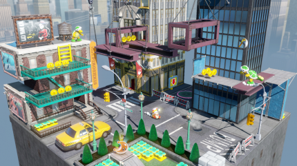 Vier neue Bonus-Levels, basierend auf den Welten aus Super Mario Odyssey, ersetzen die Bonus-Levels, die Super Mario 3D World entnommen waren.