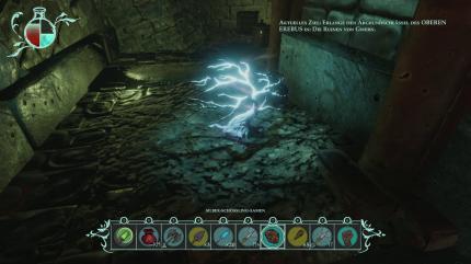 Der silberne Schössling dient als mobiler Respawn-Punkt.
