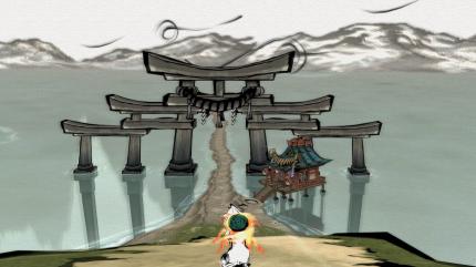 Der spezielle Grafikstil von Okami hat den Transport in 4K gut überstanden. Das Spiel sieht auch heute noch bezaubernd aus. (