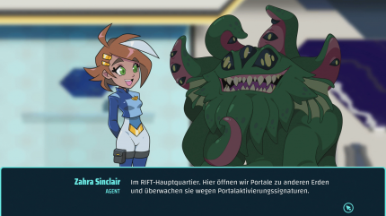 Neben den liebevoll gestalteten Charakteren bildet das interdimensionale Setting einen weiteren, raren Pluspunkt im nicht ganz so actionreichen Jump &amp; Run. (PC)