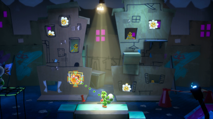 Yoshi's Crafted World: Welt 15 - Level 1: Munkeln im Dunkeln<a href='www.pcgames.de/Yoshis-Crafted-World-Spiel-61080/Tipps/blumen-komplettloesung-tipps-guide-1278456/15/?draft=815562&amp;token=41DC8CD4569FFC125B0DD8D4C7F5AEAA#idx'>: </a>Die vierte Blume befindet sich im unteren Fenster auf der linken Seite, nachdem ihr die Perspektive gedreht habt. &nbsp; &nbsp;&nbsp;