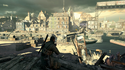 Sonderbar schön sieht Sniper Elite V2 Remastered nicht aus, vor allem die Farbgebung wirkt sehr unspektakulär.