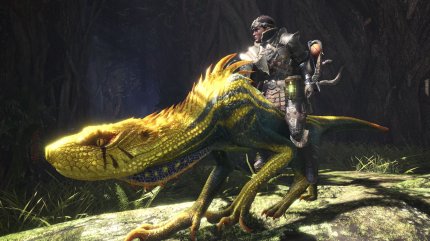 Auf kleineren Monstern könnt ihr in Iceborne reiten.