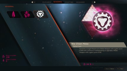Während des achtwöchigen Cataclysm-Events verdient ihr Kristalle, die ihr beim Seasonal Store gegen Item-Kisten eintauschen könnt.