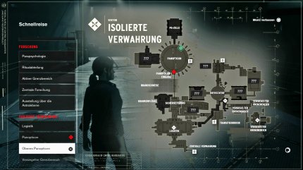 Die Map des Spiels lst leider völlig unbrauchbar. Ebenen laufen ineinander, wir können nicht zwischen Gebieten umschalten und sie ist sogar verbuggt.