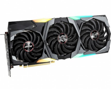 Die GeForce RTX 2080 Super Gaming X von MSI hat ein bewusst auffälliges Design und natürlich auch LED-Features.