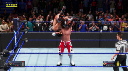 Selbst Cruiserweight Matches mit spektakulären Aktionen spielen sich oftmals undynamisch.