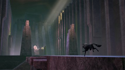 In der Spielwelt finden sich Fragmente der menschlichen Vergangenheit, die immer mehr von der Natur zurückerobert wurden.