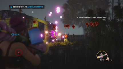 Der Gedanken manipulierende Weichtier-Raketenwerfer ist nur ein Beispiel aus dem wahnwitzigen Waffenarsenal in Saints Row: The Third.