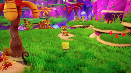 Die Welt von Spongebob Schwammkopf ist quietschbunt und dank der Power der Unreal Engine 4 tatsächlich schön anszuschauen.