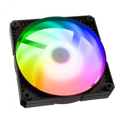 Einen RGB-Lüfter kann man mit den passenden MItteln vielseitig ansteuern - hier ein SKD-D-Fan von Phantek.