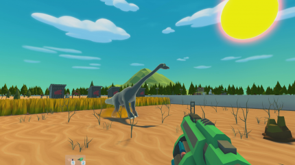 In der First-Person-Perspektive können ausgebrochene Dinos meist schneller betäubt werden, als wenn man sich auf die lahmärschige Security verlässt.
