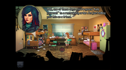 Die frechen, bissigen Dialoge mit passendem Voiceacting sind ein Highlight in <strong>Kathy Rain</strong>.