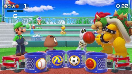 Die meisten Minispiele von Super Mario Party sind in unter einer Minute abgehakt. Teampunkte gibt’s dann passend zur Platzierung. <br> &nbsp;