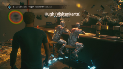Auf Tatorten können wir wie Batman in den Arkham-Spielen mit genügend Hinweisen den Tathergang wiederherstellen.