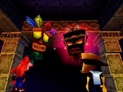Die Story im Abenteuer-Modus von Crash Bash ist wirklich nicht der Rede wert. Es gibt lediglich eine Cutscene zu Beginn und am Ende des Spiels.