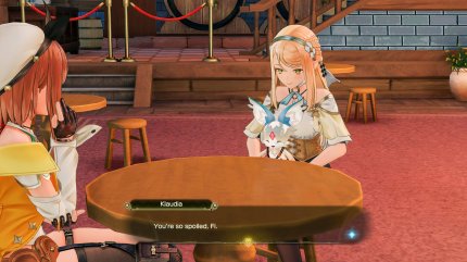 Das darf in keinem JRPG mit Anime-Optik fehlen: Ein niedliches, pelziges <br> Maskottchen, das mindestens ebenso niedliche Laute von sich gibt.