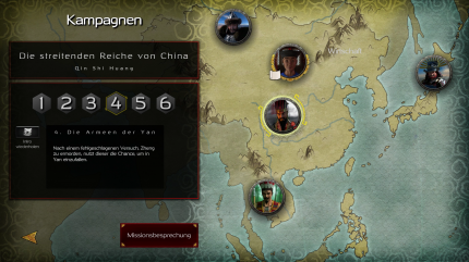 Neue Spieler müssen sich zunächst einmal durch die Thuc-Phan-Kampagne schlagen. Erst danach schaltet ihr die vier anderen Missionsstränge frei.