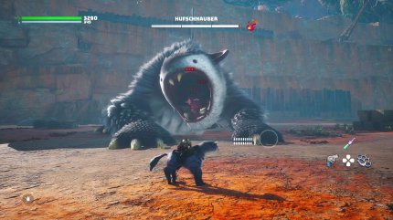 Zu den Highlights in Biomutant zählen auf alle Fälle die Kämpfe gegen die vier Weltenfresser. Jeder besitzt seine eigenen Stärken und Schwächen.