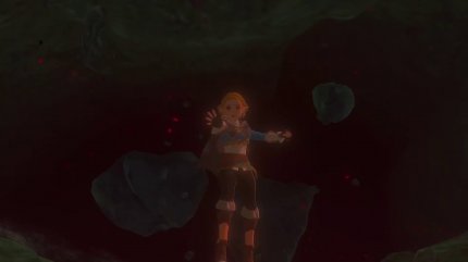 Zelda sagt Tschüss - unfreiwillig. So ein Abgrund ist aber auch anziehend.&nbsp;