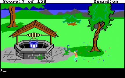 Ein Pixelritter rettet das Königreich Daventry: King’s Quest besteht aus mehr als 75 detailliert dargestellten Bildschirmen und ist aufgrund seiner superben Animationen der Adventure-Hingucker des Jahres 1984.<br> &nbsp;