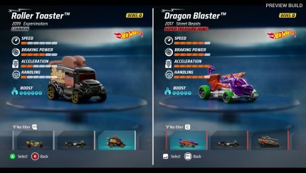 Es gibt unterschiedlichste Hot Wheels zu entdecken.
