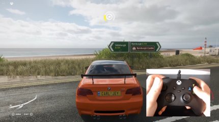 Im Standbild sieht das Spiel sogar knackig scharf aus. Nur wann steht man in einem Rennspiel nur blöd rum?&nbsp;