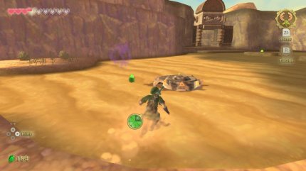 Die Ausdaueranzeige, wie wir sie aus Breath of the Wild kennen, kommt in Skyward Sword das erste Mal zum Einsatz und erlaubt einige interessante Spielmomente.