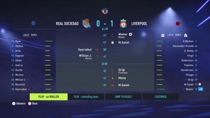 In FIFA 21 wurde die interaktive Simulation als großes neues Feature verkauft. Die gab es in FIFA 07 allerdings auch schon!
