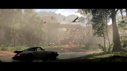 <strong>Ein kunterbuntes Racing-Paradies:</strong> Die bisher größte Open World des Xbox Game Studios soll eine Vielzahl an bildhübschen Umgebungen bieten und die bisher größte Stadt der Spielereihe.
