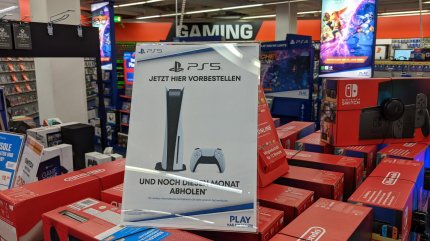PS5 kaufen: 'Jetzt hier vorbestellen' - Verkauf in den Filialen von Saturn &amp; Media Markt