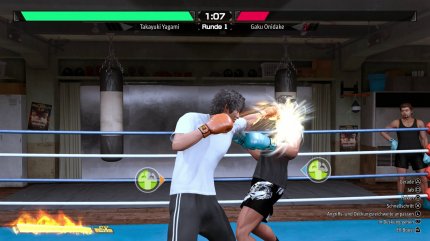 Das Box-Minispiel macht Laune, den Kampfstil darf man aber außerhalb des Gyms nur nutzen, wenn man Geld für einen DLC ausgibt.