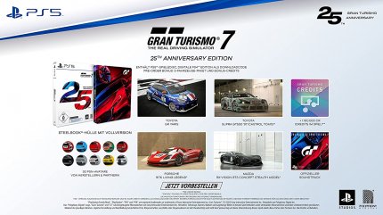 Gran Turismo 7 erscheint am 4. März. Die GT7 25th Anniversary Edition bietet zahlreiche Goodies.