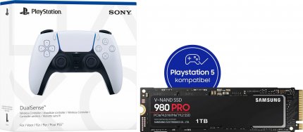 Neu: PS5 Bundle mit Dualsense Controller und PS5-kompatibler Top-SSD bei Otto.