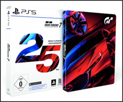 <strong>Gran Turismo 7 erscheint am 4. März</strong> in einer schicken GT7 25th Anniversary Edition mit zahlreichen Goodies anlässlich des 25-jährigen Jubiläums der Gran Turismo-Reihe.