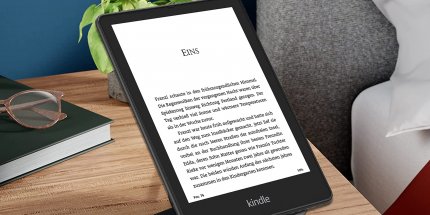 Den Kindle Paperwhite ebook-Reader mit 6,8-Zoll-Display kann man bei Amazon derzeit 27% günstiger kaufen.