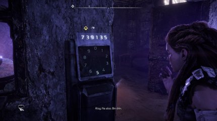 Kombiniert die beiden Code-Fragmente, um die Tür öffnen zu können.
