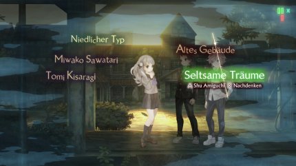 Im Verlauf ihrer Geschichte füllt sich der Kopf der spielbaren Charaktere mit Gedanken zu bestimmten Stichwörtern. Trägt eine andere Figur ein X über ihrem Namen, können wir nicht nur mit ihr sprechen, sondern auch über einen Gedanken mit ihr interagieren.