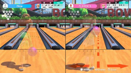 Bowling orientiert sich stark an der klassischen Variante des Vorgängers, bringt aber ein paar kleine Änderungen mit sich.