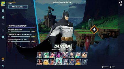 Zum Start der Closed Alpha steht euch bereits ein spannendes Kämpfer-Roster zur Auswahl, unter anderem Batman, Superman und Wonder Woman.