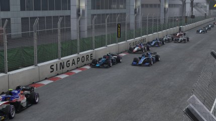 Die Stars von morgen: Die Formel 2 ist auch weiterhin mit im Lizenzpaket enthalten. Die Formel 3 und historische Rennwagen leider nicht.