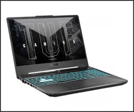 Das Asus TUF Gaming A15 ist mit der Mobil-CPU AMD Ryzen 7 5800H und einer Geforce RTX 3060 ausgestattet.
