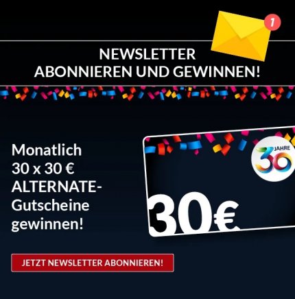 30x Alternate Gutschein im Wert von je 30 Euro