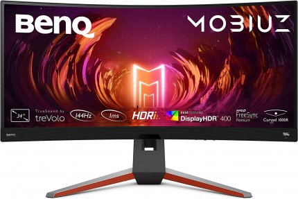BenQ MOBIUZ EX3410R Curved Gaming Monitor