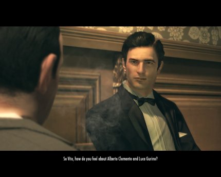 Die Zwischensequenzen von Mafia 2 liefen in Ingame-Grafik ab. Wie schon im Vorgänger stand auch die hier die Geschichte stärker im Fokus als das Open-World-Gameplay.