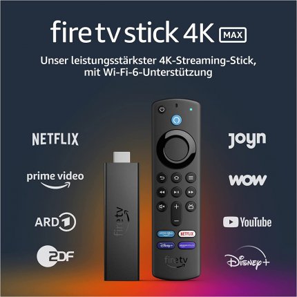 Mit dem Fire TV Stick 4K Max von Amazon bringt man seinen Fernseher in Sachen Smart-TV auf den neuesten Stand.