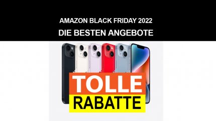 <a href='www.pcgames.de/iPhone-Serie-Smartphone-216880/News/Apple-iPhone-14-13-Pro-Smartphone-Amazon-Black-Friday-2022-1407774/'><strong>iPhone 14 günstiger bei - auch iPhone 13 (Pro Max) mit hohen Rabatten</strong></a>
