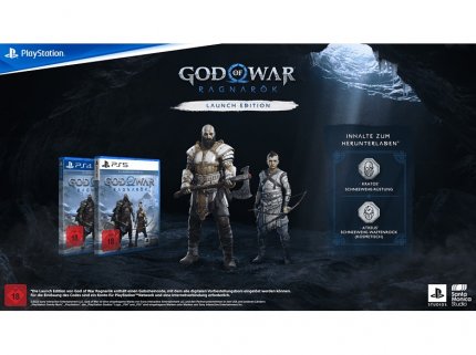 Bei Saturn kann man God of War Ragnarök günstiger kaufen als z. B. bei Amazon - und erhält exklusive Bonusinhalte gratis dazu.
